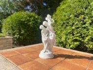 Антикварная бисквитная композиция с подписью автора. Антикварная бисквитная композиция с подписью автора.