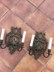 Старинные роскошные бра, Италия,19 век. Старинные роскошные бра, Италия,19 век.